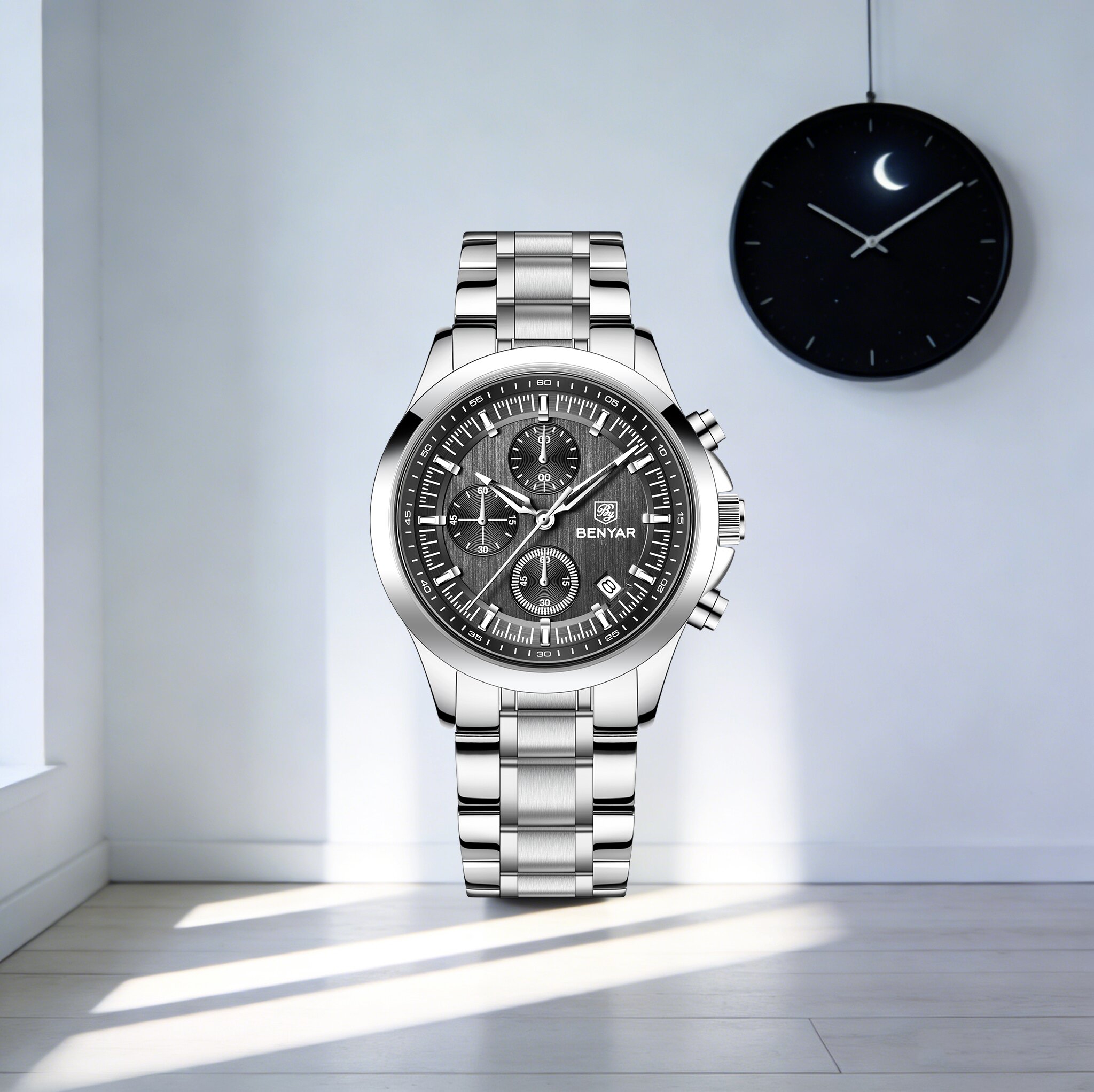 Men'S Formal Wear Watches - Reloj de Cuarzo BENYAR de Lujo
