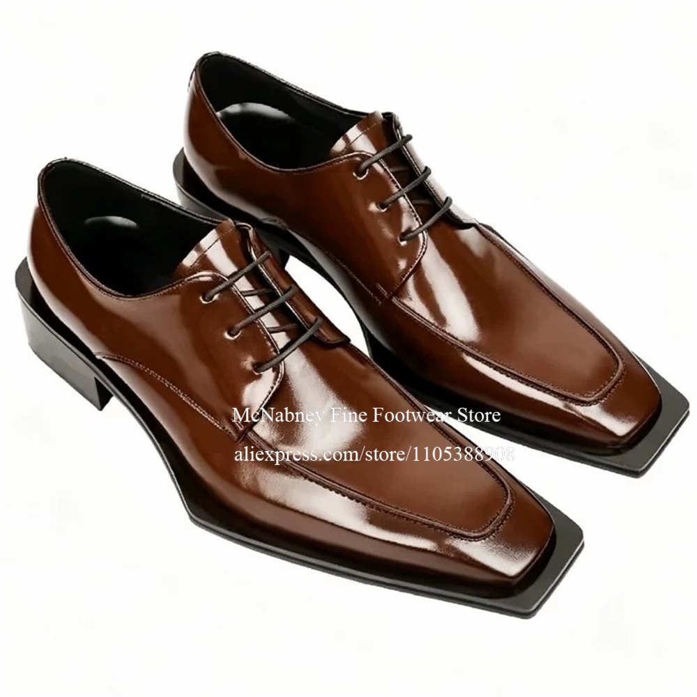 Men Formal Wear Dress - Zapatos de Vestir de Cuero con
