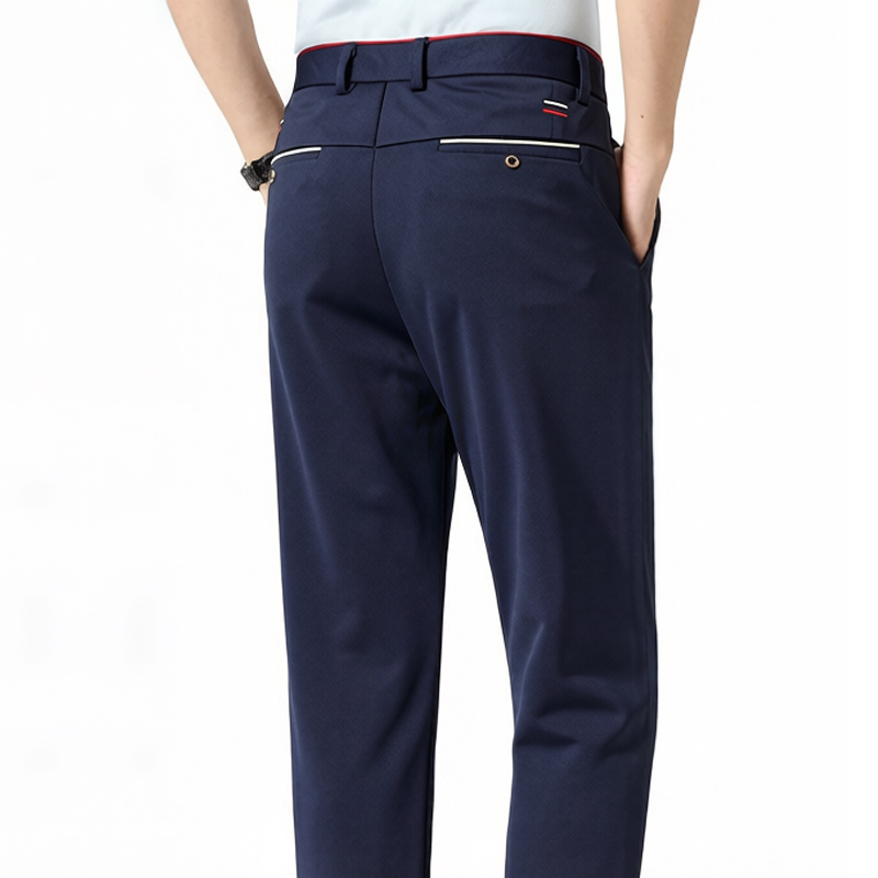 Dress Pant Flat Front - Pantalones de Hombre para Verano, Casuales,