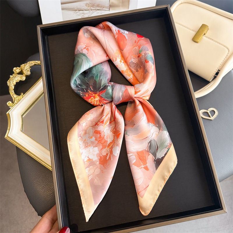 Pañuelo cuadrado de seda con e - Silk Tie Woven reseña y precio