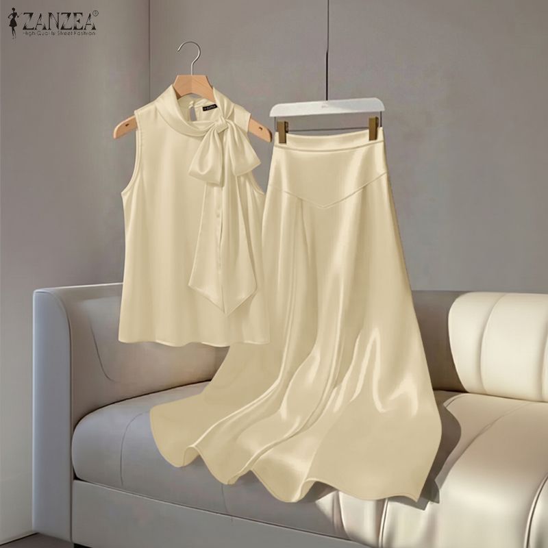 Conjunto de dos piezas de saté - Satin Bow Tie reseña y precio
