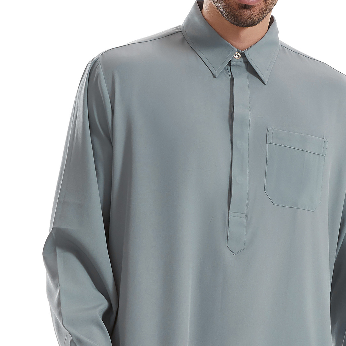 Jubba Thobe para Hombre, Camis - Arabic Formal Wear Men reseña y precio