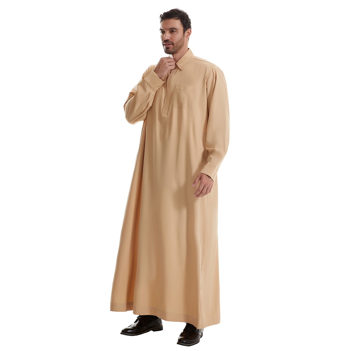 Jubba Thobe para Hombre, Camis - Arabic Formal Wear Men reseña y precio