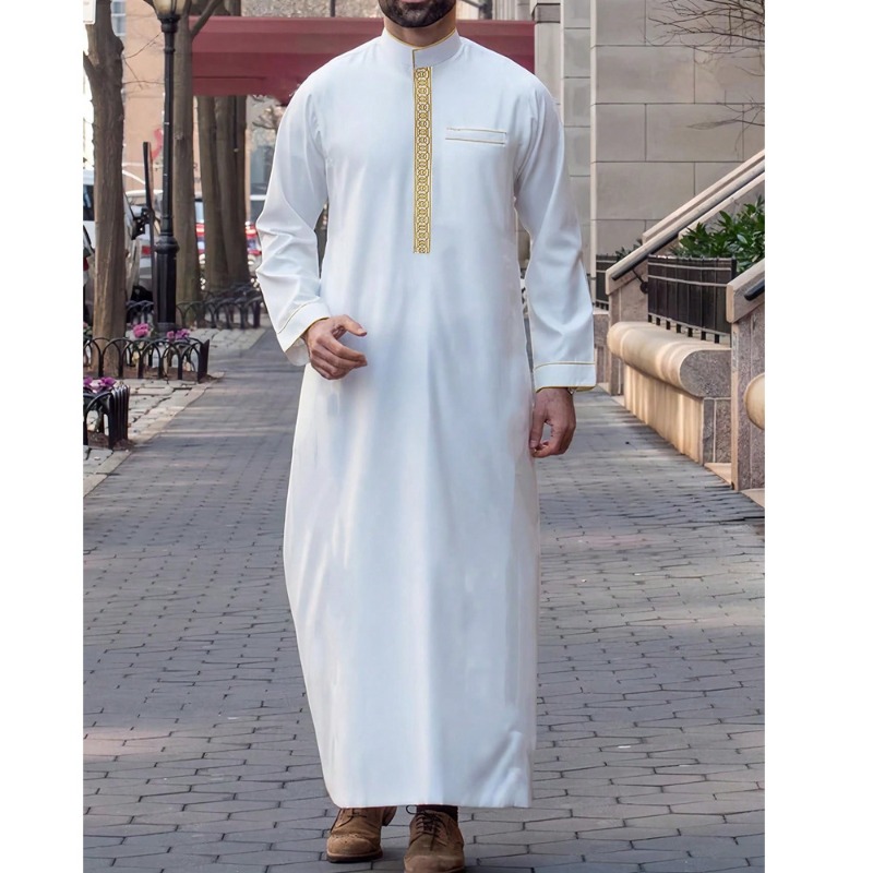 Túnica Árabe para Hombre, Bord - Arabic Formal Wear Men reseña y precio