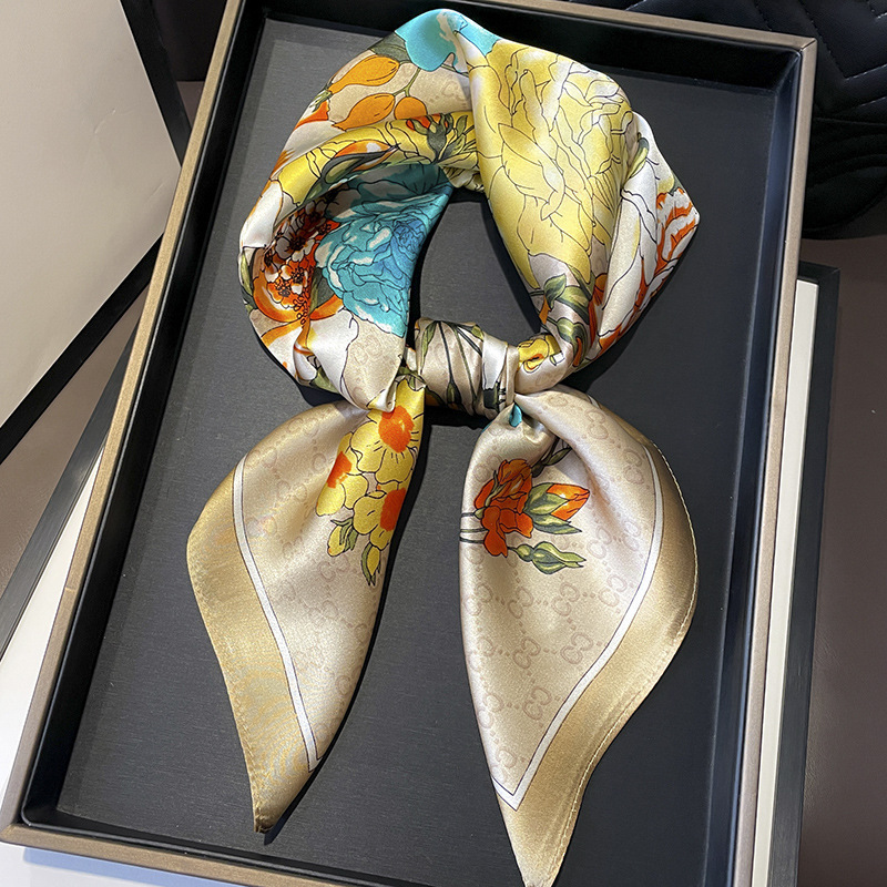 Bufanda con estampado de seda  - Silk Tie Woven reseña y precio