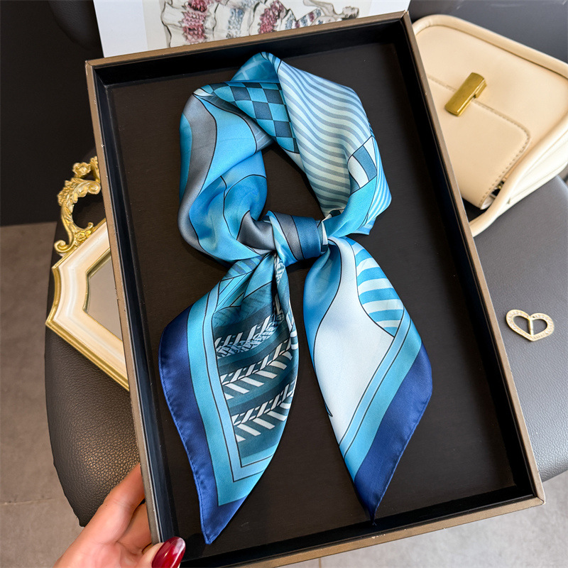 Bufandas cuadradas de seda con - Silk Tie Woven reseña y precio