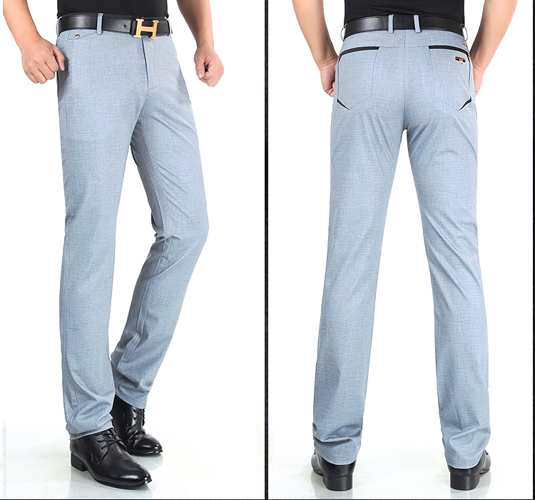 Pantalones de Vestir Formales  - Dress Pant Flat Front reseña y precio